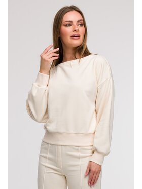 BeWear BeWear Felpa B293 Crema Comfortable Fit