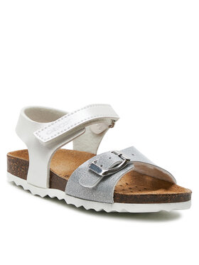 Geox Sandale B Sandal Chalki Girl B922RA 0NFKC C0007 M Bijela