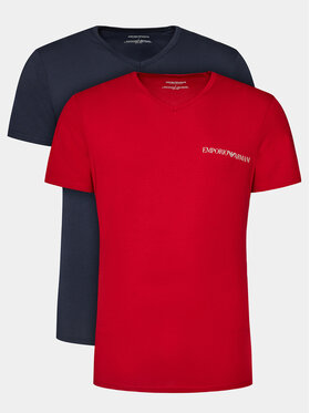 Emporio Armani Underwear Emporio Armani Underwear Komplet 2 t-shirtów 111849 4R717 71435 Kolorowy Regular Fit