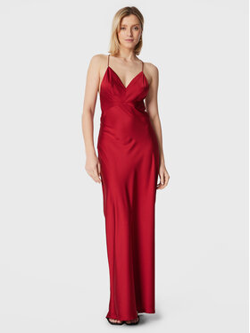 Marciano Guess Marciano Guess Rochie de seară 3RGK28 9444Z Roșu Slim Fit