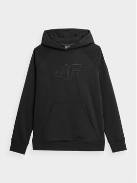 4F 4F Sweatshirt 4FAW23TSWSF0765 Schwarz Regular Fit