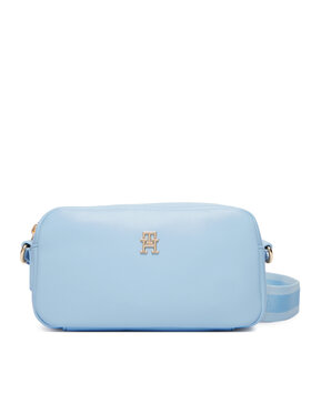 Tommy Hilfiger Tommy Hilfiger Дамска чанта Th Essential Camera Bag AW0AW18370 Светлосиньо