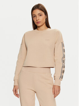 Guess Guess Mikina V3BQ16 KB3P2 Béžová Regular Fit