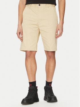 HUGO HUGO Шорти з тканини Darik241 50505857 Бежевий Regular Fit