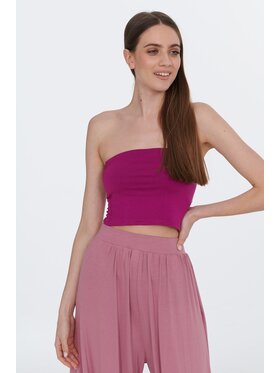 NAOKO NAOKO Top Infinity Magenta Love Różowy Regular Fit