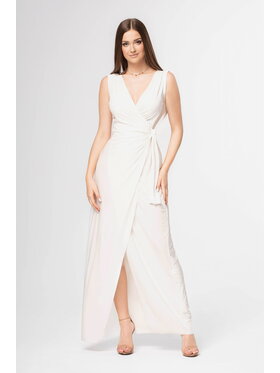 Aurora Aurora Sukienka wieczorowa Ślubna Robin Biały Feminine Fit