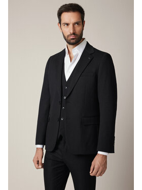 Lancerto Lancerto Marynarka Fobello MA131225000001 Czarny Slim Fit