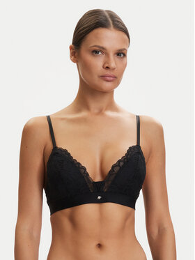 BOSS BOSS Bralette rinnahoidja Blossom 50556193 Must