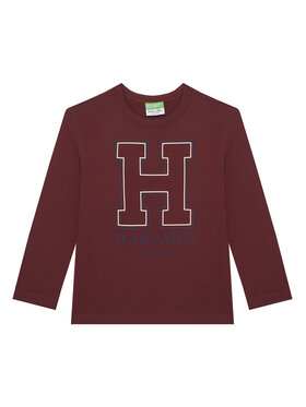 United Colors Of Benetton United Colors Of Benetton Bluzka 3IVWC10PW Bordowy Regular Fit