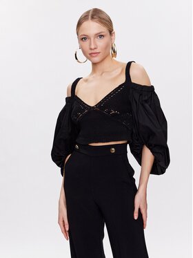 PINKO Pinko Bluse 101165 A0TS Schwarz Regular Fit