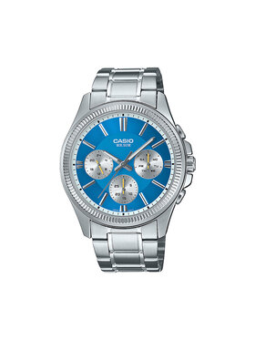 Casio Casio Laikrodis MTP-1375PD-2A2VEF Sidabrinė
