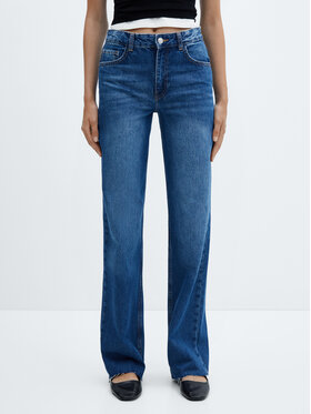 Mango Mango Jeansy Danila 57005977 Niebieski Straight Fit