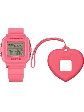 Baby-G Baby-G Zegarek Casio-BGD-10KH-4ER Różowy