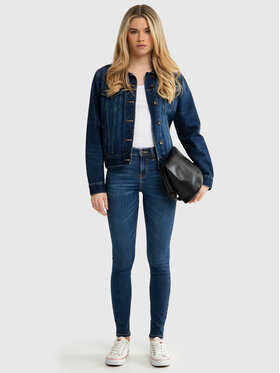 BIG STAR BIG STAR Jeansy LORENA HIGH WAIST Niebieski Skinny Fit