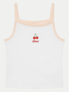Guess Guess Top J5GI07 KCU20 Bílá Slim Fit