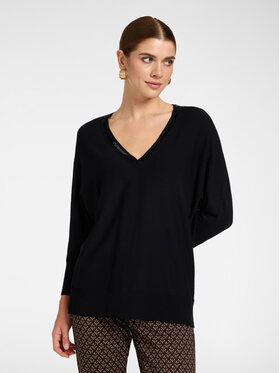 Elena Mirò Elena Mirò Maglione M097Z000862N033 Nero Regular Fit