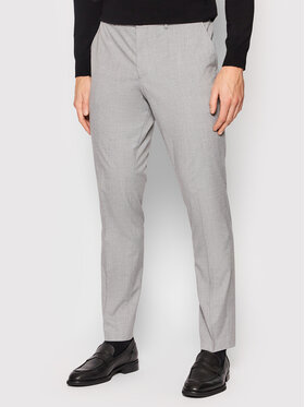 Selected Homme Selected Homme Pantalone da abito Logan 16056890 Grigio Slim Fit