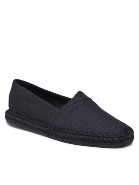 Calvin Klein Espadrile Espadrille Mono Jq HM0HM00977 Črna