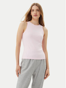 adidas adidas Top Essentials Linear JC5797 Růžová Slim Fit