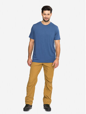 Viking Viking T-Shirt Lenta Bamboo Light Man Granatowy Regular Fit