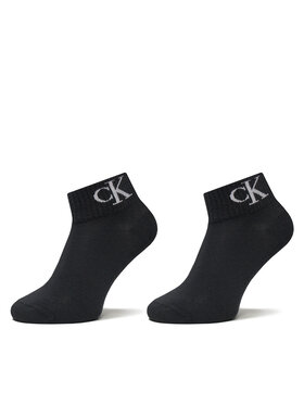 Calvin Klein Jeans Calvin Klein Jeans Moteriškų ilgų kojinių komplektas (2 poros) 701228813 Juoda