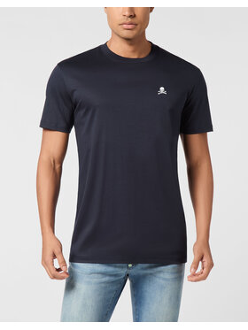 PHILIPP PLEIN PHILIPP PLEIN T-Shirt 26255 Granatowy Regular Fit