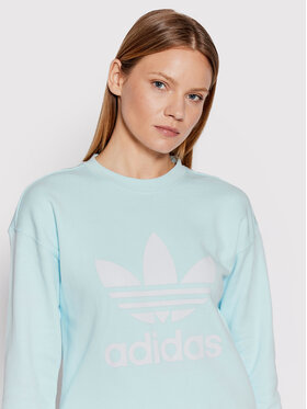 Adidas Majica Dugih Rukava Treofil Crew HL6678 Plava Regular Fit