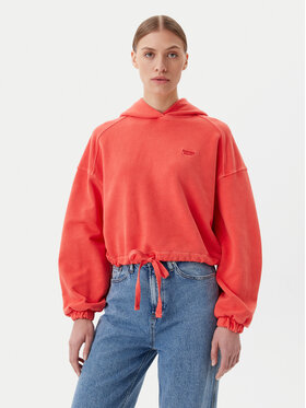 Tommy Jeans Tommy Jeans Mikina DW0DW20314 Oranžová Relaxed Fit