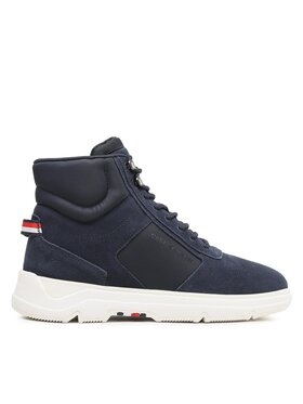 Tommy Hilfiger Tommy Hilfiger Снікерcи Core Mix Suede Hybrid Boot FM0FM04596 Cиній