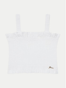 Guess Guess Топ J5GH01 WG5S2 Білий Regular Fit