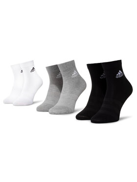 adidas adidas Súprava 3 párov vysokých ponožiek unisex Ligth Crew 3Pp DZ9392 Čierna