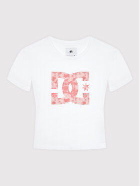 DC DC Тишърт Star ADJZT03029 Бял Regular Fit