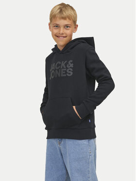 Jack&Jones Junior Jack&Jones Junior Džemperis Corp Logo 12152841 Juoda Regular Fit