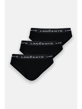 Lancerto Lancerto Komplet 3 par slipów NBI073123000019 Czarny