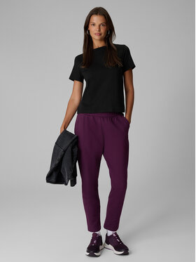4F 4F Spodnie dresowe BASIC+ Fioletowy Slim Fit