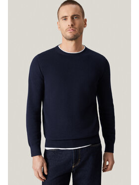 Próchnik Próchnik Sweter PM17 SW073225000113 Granatowy Regular Fit