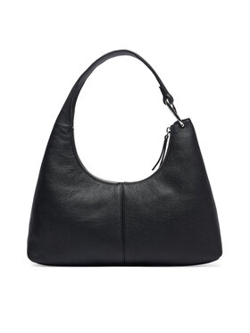 Calvin Klein Calvin Klein Handtasche Slouchy Leather Shoulder Bag LV04F3657G Schwarz