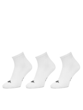 Kappa Kappa Șosete lungi KR_FRESH_SS25 (3-PACK) Alb