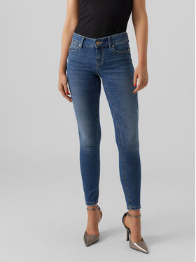 Vero Moda Vero Moda Jeansy Robyn 10279952 Granatowy Skinny Fit