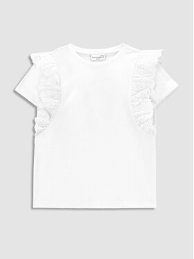 Coccodrillo Coccodrillo T-Shirt WC3143201SRK Biały Regular Fit