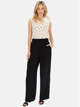 L’AF L’AF Spodnie materiałowe Goa Czarny Relaxed Fit