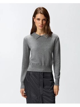PINKO PINKO Maglione 85905 Grigio Regular Fit