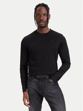 KARL LAGERFELD KARL LAGERFELD Longsleeve 755002 564200 Czarny Regular Fit