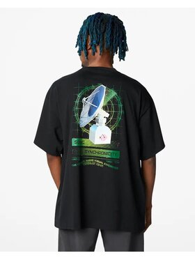 Converse Converse T-Shirt Satellite Czarny Regular Fit