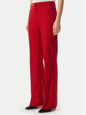 Morgan Morgan Pantaloni din material 261-PLOVE.F Roșu Regular Fit
