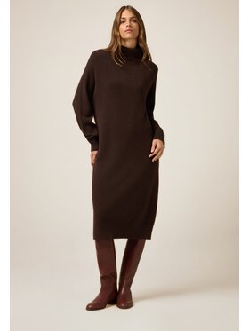 Oltre Oltre Vestito 7600E000329N032 Marrone Baggy Fit