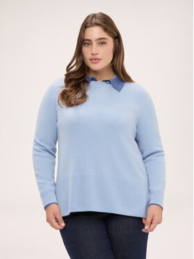 Fiorella Rubino Fiorella Rubino Maglione M301L008583N004 Turchese Regular Fit