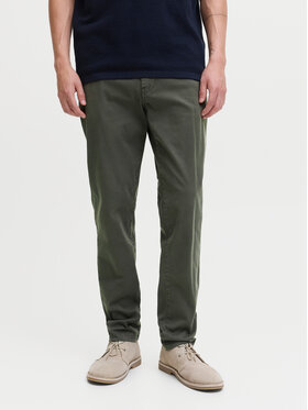Jack & Jones Jack & Jones Chinos kelnes Marco Arthur 12260904 Pilka Slim Fit