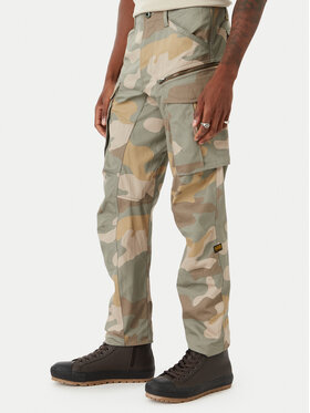 G-Star Raw G-Star Raw Kalhoty z materiálu Rovic D02190-E574 Zelená Tapered Fit