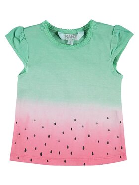 Kanz Kanz T-Shirt 1712163-5242 Zielony Basic Fit